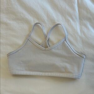 White Athleta Sports Bra